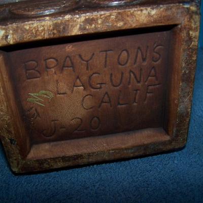 LOT 88 GREAT VINTAGE MCM BRAYTON LAGUNA & TELEPHONE COOKIE/SNACK JARS