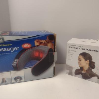 Heated Shoulder Massager and Heated Neck and Shoulder Wrap