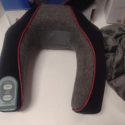 Heated Shoulder Massager and Heated Neck and Shoulder Wrap
