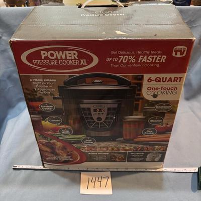 Used Power Pressure Cooker