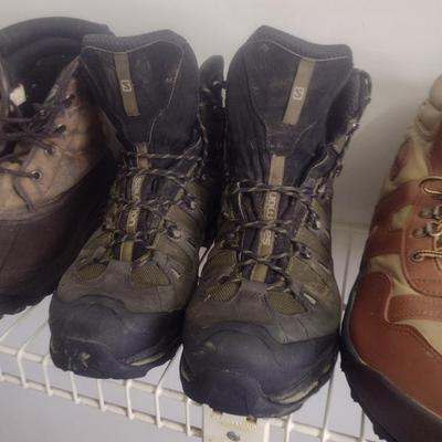 Collection of Men's Work Boots- Four Pairs- Sizes 12-13