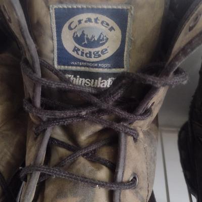 Collection of Men's Work Boots- Four Pairs- Sizes 12-13