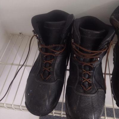 Collection of Men's Work Boots- Four Pairs- Sizes 12-13