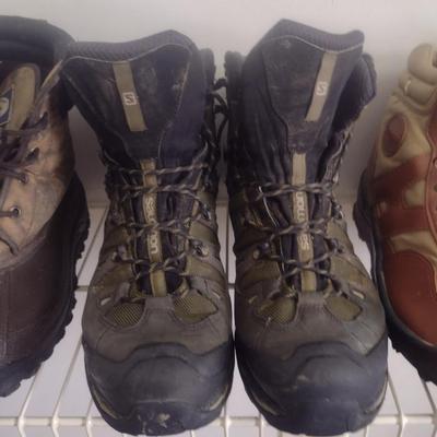 Collection of Men's Work Boots- Four Pairs- Sizes 12-13