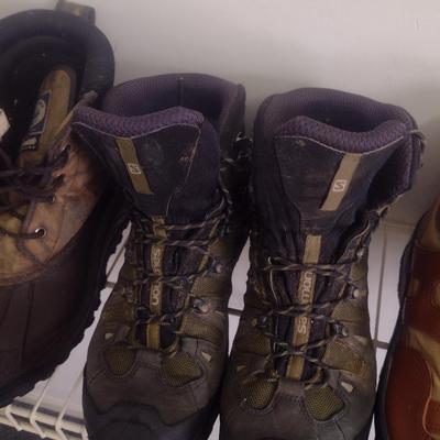 Collection of Men's Work Boots- Four Pairs- Sizes 12-13