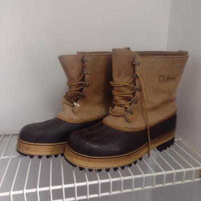 LL Bean Men's Work Boots- Size 12