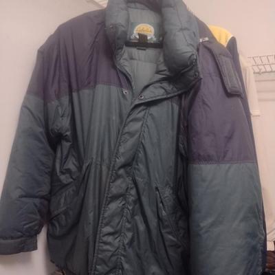 Collection of Men's Jackets- Assorted Makers- Four Pieces- Approx Size Medium- Large