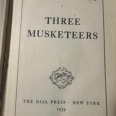 Sale Photo Thumbnail #12: Rare 1939 fourth edition of Tiffany Thayer’s Three Musketeers, published by The Dial Press, New York. Thayer—known for his controversial and idiosyncratic rewrites of classic literature—presents a unique reinterpretation of Alexandre Dumas’ iconic