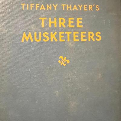 Sale Photo Thumbnail #13: Rare 1939 fourth edition of Tiffany Thayer’s Three Musketeers, published by The Dial Press, New York. Thayer—known for his controversial and idiosyncratic rewrites of classic literature—presents a unique reinterpretation of Alexandre Dumas’ iconic