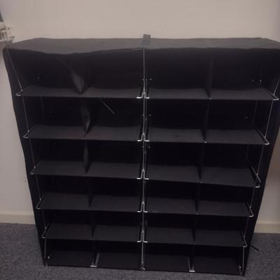 Shoe Organizer- Approx 37" Wide, 40" Tall