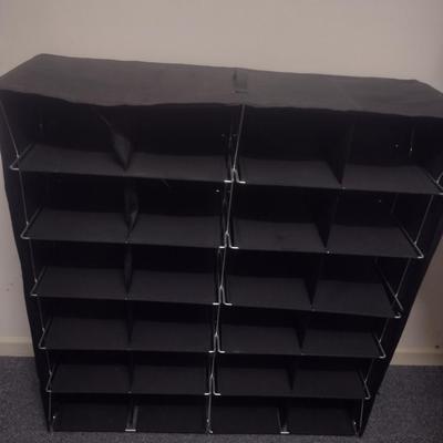 Shoe Organizer- Approx 37" Wide, 40" Tall