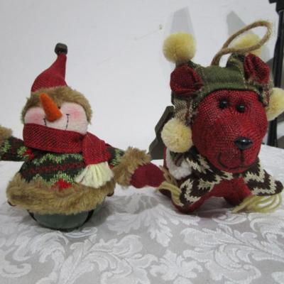 New Snowman & Dog ornaments