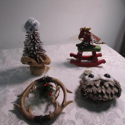 4 new Christmas ornaments