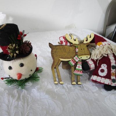 3 new Christmas ornaments