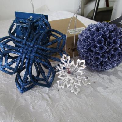 3 new Christmas ornaments