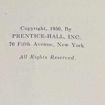 Sale Photo Thumbnail #22: Original 1950 hardcover edition of Complete Home Repair Handbook by Emanuele Stieri, published by Prentice-Hall. Illustrated throughout with drawings by John G. Marinac. This thick, practical volume covers nearly all aspects of mid-century home maintenanc