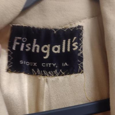 Vintage Fishgall's Cashmere Ladies Coat- Approx 41" Long