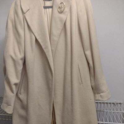 Vintage Fishgall's Cashmere Ladies Coat- Approx 41" Long