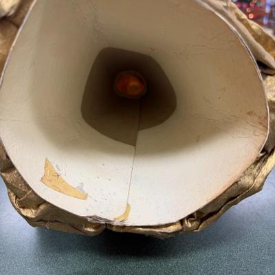 Sale Photo Thumbnail #78: Vintage Handcrafted Paper Mache Christmas Angel Figurine
Approximately 15" Tall