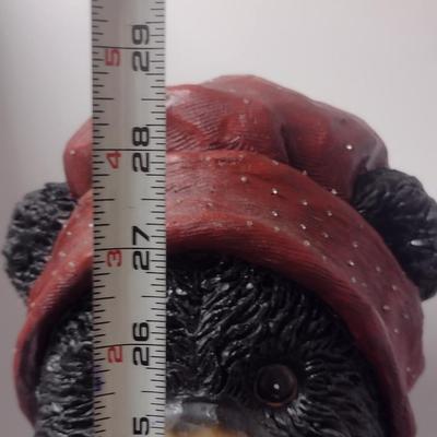 Christmas Bear Holiday Decor- Approx 28 1/2" Tall
