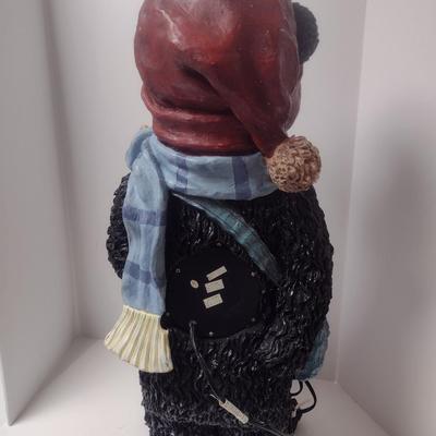 Christmas Bear Holiday Decor- Approx 28 1/2" Tall