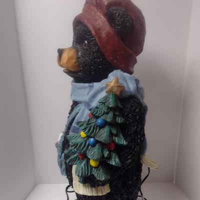 Christmas Bear Holiday Decor- Approx 28 1/2" Tall