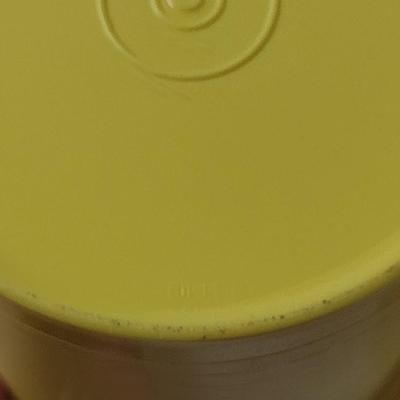 Collection of Vintage Tupperware Nesting Canisters with Lids- Four Pieces