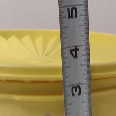 Collection of Vintage Tupperware Canisters with Lids- Four Pieces