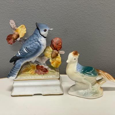 Towel Bird musical figure and pheasant