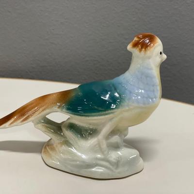 Towel Bird musical figure and pheasant