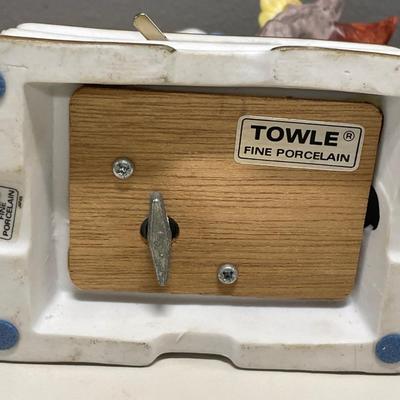 Towel Bird musical figure and pheasant