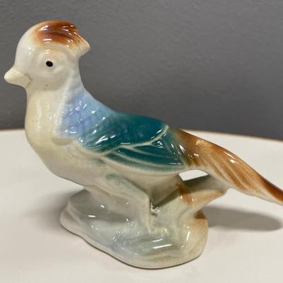 Towel Bird musical figure and pheasant