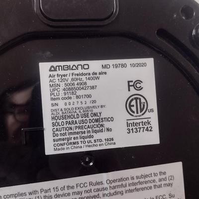 Ambiano Air Fryer