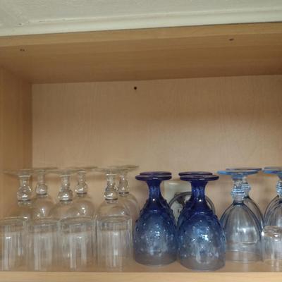 Assorted Glass Ware