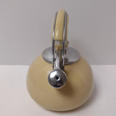 Enameled Metal Tea Kettle