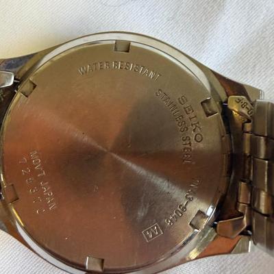 Two Seiko & One Bulova Watch (G-MG)