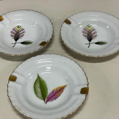 Japan bone china ashtrays
