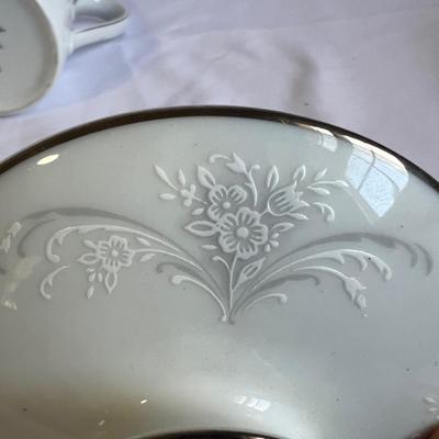 Noritake ‘Casablanca’ Tea/Coffee Set for 6 (G-RG)