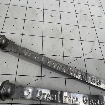 1953  & 1955 Utah Big Game Tags (Bands) 