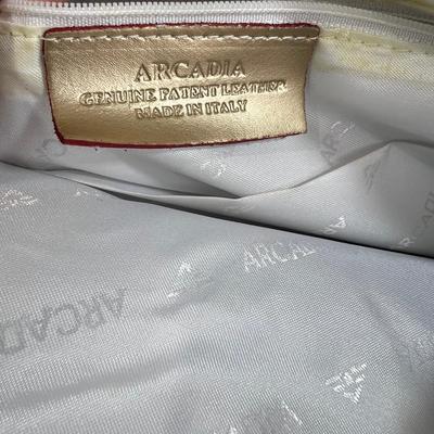 Arcadia Paten Leather, Cream, New without Tags