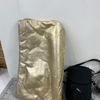 Silver and Gold New Make-Up Bags, totes and Travel Bag