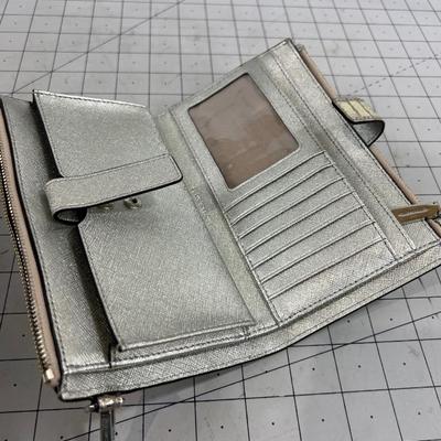 Michael Kors Silver Faux Reptile 