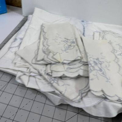 Cut Out Lace, Bridge Set, Napkins Plus more