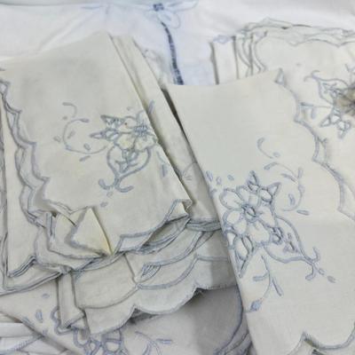 Cut Out Lace, Bridge Set, Napkins Plus more