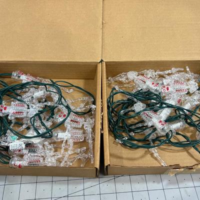 2 Strings of Holiday Lights