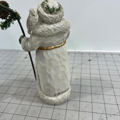 Resin Old Looking Santa