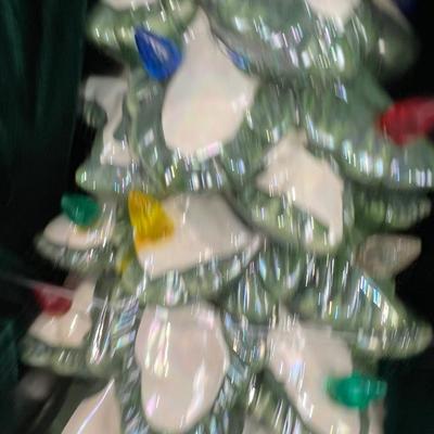 Another 24 K Gold Accents Light up Ceramic Tree 