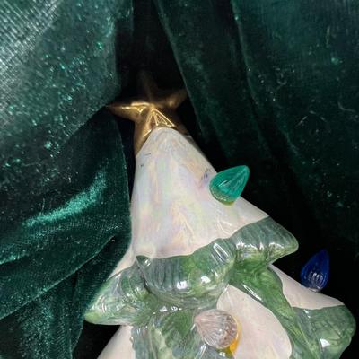 Another 24 K Gold Accents Light up Ceramic Tree 