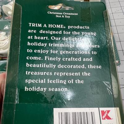 Trim a Home NEW 11 total NEW ornaments 