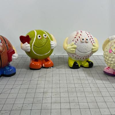 (4) Ceramic BALL Banks!!